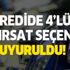 4'lü fırsat imkanı: Tarihi avantajlar tek tek duyuruldu! Konut, taşıt, tatil faiz oranları ne kadar?