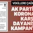 Son dakika: AK Parti'den, koronavirüse karşı "Toplumsal Dayanışma ve Yardım Kampanyası"