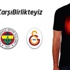 Üç büyükler aynı tişörtle sahaya çıkıyor!