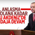Cumhurbaşkanı Erdoğan: Adil anlaşma sağlanana kadar Doğu Akdeniz'de sondaja devam edeceğiz