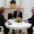 Merkel, Hollande ve Putin ile görüştü