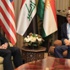 IKBY Başbakanı Barzani, Kerry ile Bağdat'ta bir araya geldi