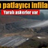 16 ton patlayıcı infilak etti 16 ton patlayıcı infilak etti