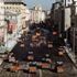 Moskova'da yol yapım çalışmasının timelapse çekimi