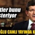 Başbakan Davutoğlu canlı yayında soruları cevapladı