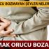 Ağız dolusu kusmak orucu bozar mı? Oruçluyken safra kusmak orucu bozar mı?