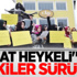 "İnat Heykeli"ne Tepkiler Sürüyor "İnat Heykeli"ne Tepkiler Sürüyor