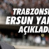 Trabzonspor Ersun Yanal'ı KAP'a bildirdi