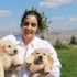 Üniversiteli Burcu, görme engellilere rehber köpek eğitiyor Üniversiteli Burcu, görme engellilere rehber köpek eğitiyor
