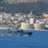 Rus savaş gemisi ‘Admiral Zakharin’ Çanakkale Boğazı’ndan geçti
