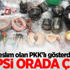 Teslim olan PKK'lı gösterdi! Hepsi orada çıktı