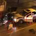 İkiye bölünen otomobilden mucize eseri sağ çıktılar İkiye bölünen otomobilden mucize eseri sağ çıktılar