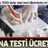 Türkiye'de corona virüs testi paralı mı kaç kişiye yapıldı?
