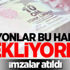 Memur zammında imzalar atıldı