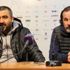Ümit Özat ve Yusuf Şimşek birlikte basın toplantısında