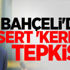 Bahçeli'den sert 'Kerkük' tepkisi