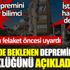 ﻿İstanbul'u faciaya karşı uyardı. Bingöl'de beklenen depremin büyüklüğünü açıkladı
