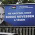 Macaristan'da Soros afişli hükümet kampanyası Macaristan'da Soros afişli hükümet kampanyası