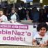 Rabia Naz için adalet istediler Rabia Naz için adalet istediler