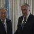 Akıncı BM Genel Sekreteri Guterres ile bir araya geldi Akıncı BM Genel Sekreteri Guterres ile bir araya geldi