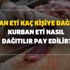 Kurban eti kaç kişiye dağıtılır? Kurban eti nasıl dağıtılır pay edilir? Diyanet açıklaması