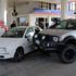 Aniden direksiyon kıran sürücü, kamyonetle petrole daldı: 1 yaralı