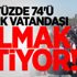 Yüzde 74'ü Türk vatandaşı olmak istiyor!