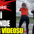 Cami önünde spor videosu. Tepkilere neden oldu Cami önünde spor videosu. Tepkilere neden oldu