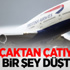 Uçaktan Çatıya Öyle Bir Şey Düştü Ki...