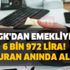 SGK'dan emekliye 6 bin 972 lira! Başvuran anında alıyor! Bu dilekçeyi hemen vermeniz önemli SGK'dan emekliye 6 bin 972 lira! Başvuran anında alıyor! Bu dilekçeyi hemen vermeniz önemli