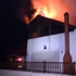 Sakarya'da villa alev alev yandı