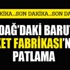 Barutsan Roket Fabrikası'nda patlama, yaralılar var!