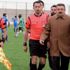 Kırmızı kart gören kaleci, hakeme kafa attı; dudağını patlattı