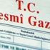 Danıştay Üyeliklerine Atama Resmi Gazete’de