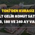 TOKİ'den o şehirlerde kurasız dar, alt gelir ve asgari ücretli çalışana konut satışı! 120, 180 ve 240 ay vadeli...