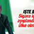 Erdoğan: Sigara içenin ayıplandığı ülke olmalıyız