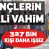 327 bin kişi daha işsiz