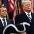 Trump ve Macron, telefonda NATO'yu görüştü Trump ve Macron, telefonda NATO'yu görüştü