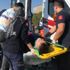Kaza yapan ehliyetsiz motosiklet sürücüsü sağlık ekiplerine ter döktürdü Kaza yapan ehliyetsiz motosiklet sürücüsü sağlık ekiplerine ter döktürdü
