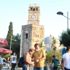 Turistler maske ve sosyal mesafe konusunda duyarsız Turistler maske ve sosyal mesafe konusunda duyarsız