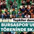 Bursaspor’un imza töreninde skandal Bursaspor’un imza töreninde skandal