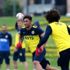 Fenerbahçe'de neşeli antrenman