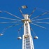 Fırtına lunapark eğlencesini kâbusa çevirdi