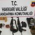 Hakkari'deki operasyonda silah ve mühimmat ele geçirildi