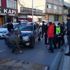 Ümraniye'de otomobile çarpan cip takla attı Ümraniye'de otomobile çarpan cip takla attı
