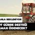 Mazot gübre desteği 2020 ne zaman ödenecek? Tarım destekleri 2020 yılında ne zaman yatacak? Mazot gübre desteği 2020 ne zaman ödenecek? Tarım destekleri 2020 yılında ne zaman yatacak?