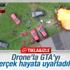 Drone'la GTA'yı gerçek hayata uyarladılar Drone'la GTA'yı gerçek hayata uyarladılar
