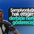 Derbi öncesi kamera karşısına geçen Larin, "Benim idolüm Drogba, her yerden gol atarım" dedi