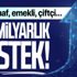 661 milyarlık destek! İşçiden işverene, esnaftan çiftçiye ve emeklilere...
