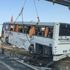 Pendik'te devrilen yolcu otobüsünün şoförü serbest bırakıldı